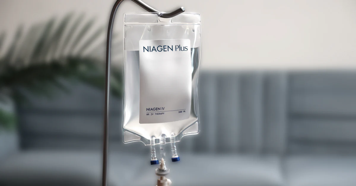 iCRYO Grosse Pointe Niagen NAD+ precursor IV bag