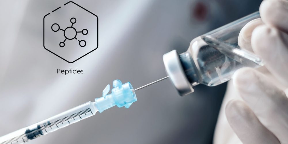 Medical-grade peptide therapy preparation at iCRYO Grosse Pointe