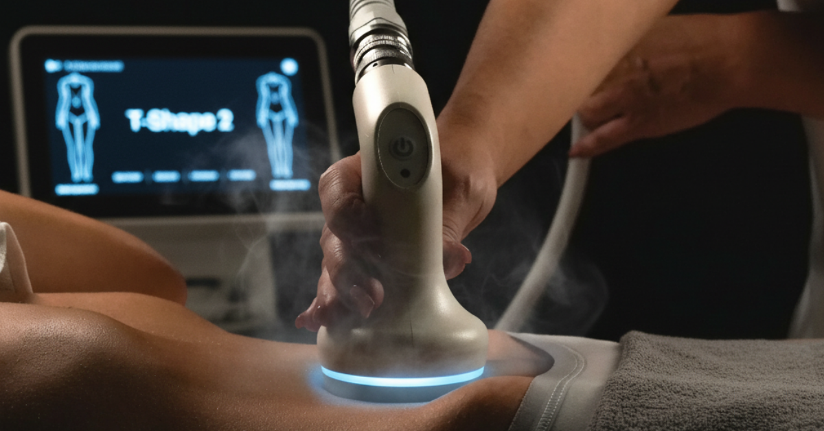 T-Shape 2 body contouring treatment session